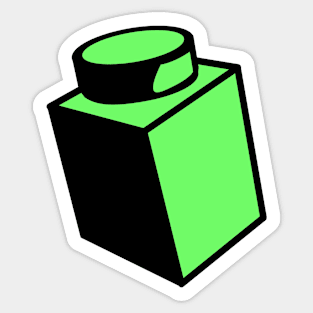 1 x 1 Brick Sticker